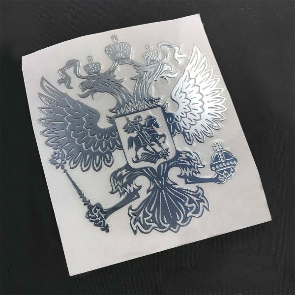 Металлические наклейки на автомобиль