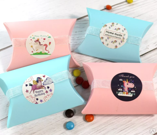 Стикеры на упаковку