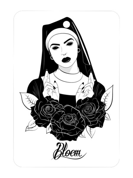 Монахиня эскиз