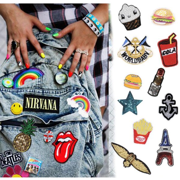 Наклейки на джинсы