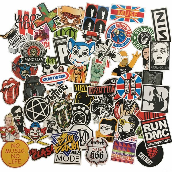 Наклейки на ретро классику