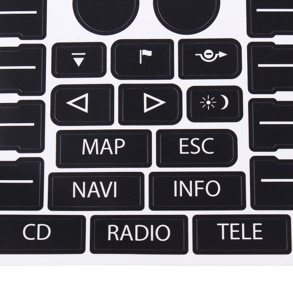 Touareg наклейки на кнопки