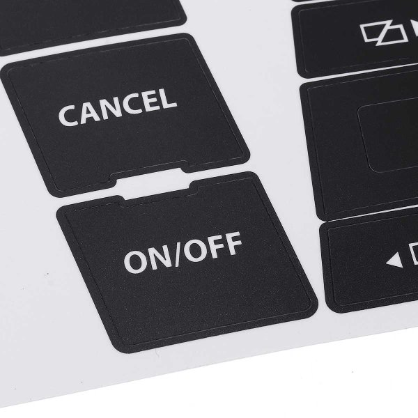 Наклейки на кнопки Фольксваген Туарег 2004 года