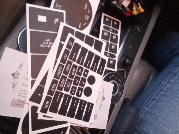 Кнопки магнитолы Touareg 2004