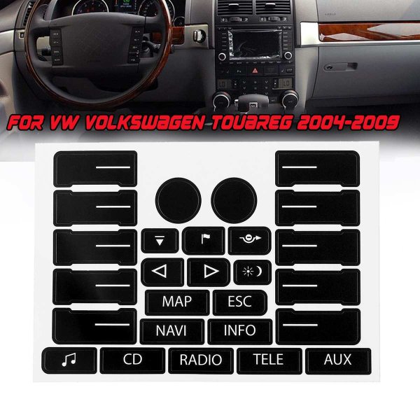 Трафарет кнопок Туарег