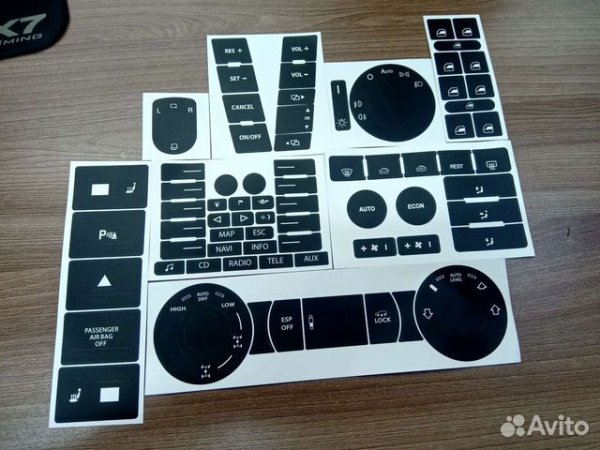 Набор наклеек для Фольксваген Туарег