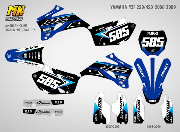 Ямаха черепаха наклейка