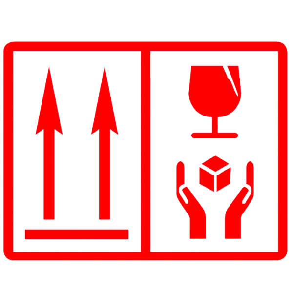 Манипуляционный знак хрупкое осторожно