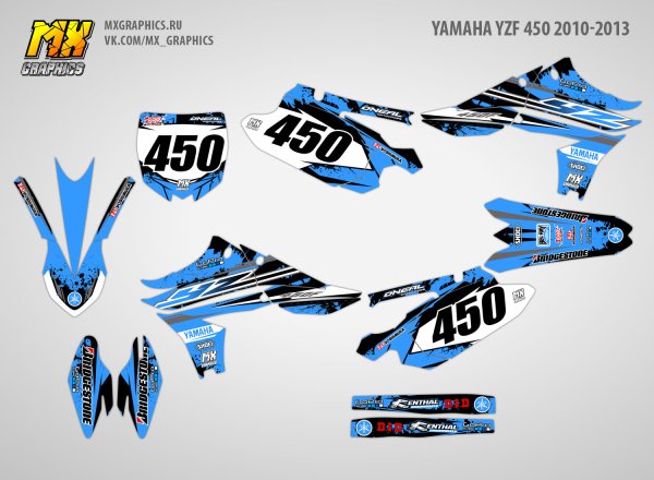 Наклейки на кроссовые мотоциклы Хускварна
