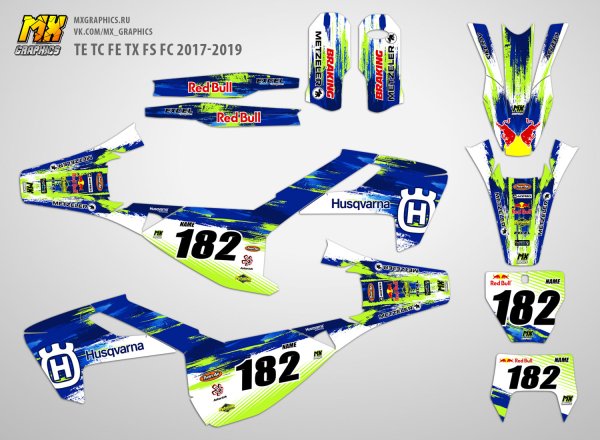 Yamaha yz250f наклейки