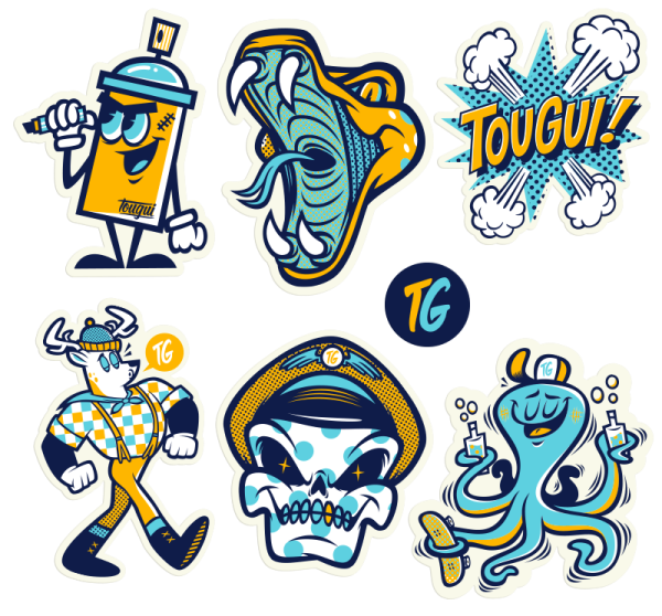 Стикер паки для печати