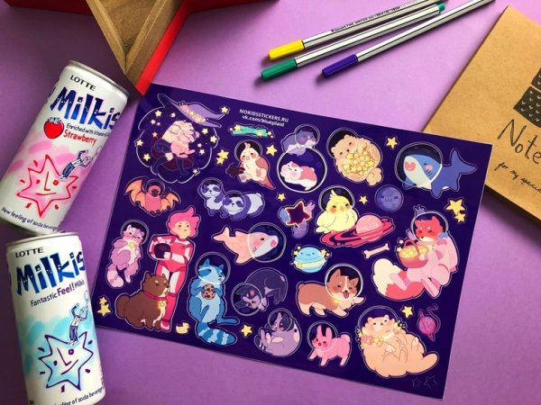 Наклейки NKS