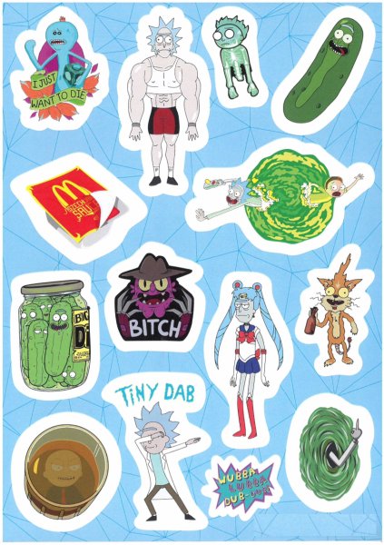 Стикеры для распечатки