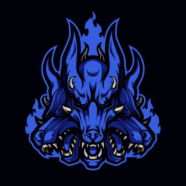 Цербер в геральдике