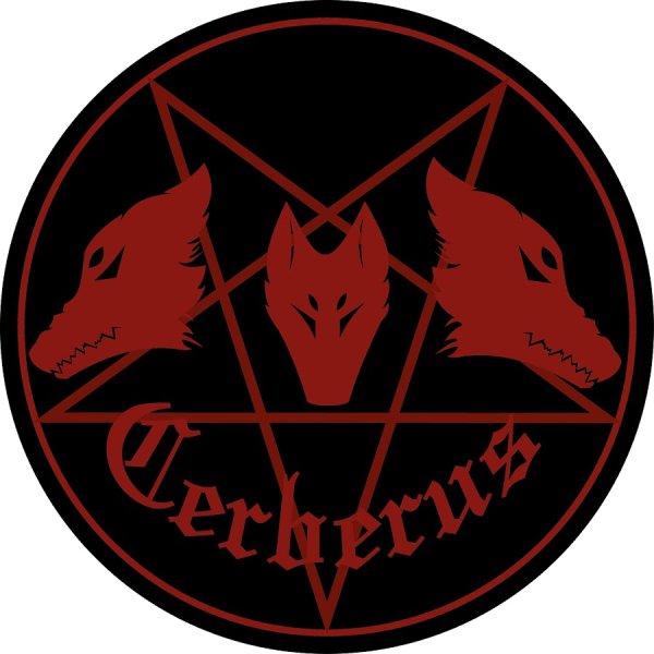 Цербер трафарет