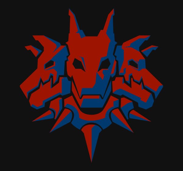 Цербер тату эскиз