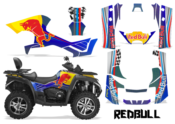 Наклейки на квадроцикл CF Moto х8