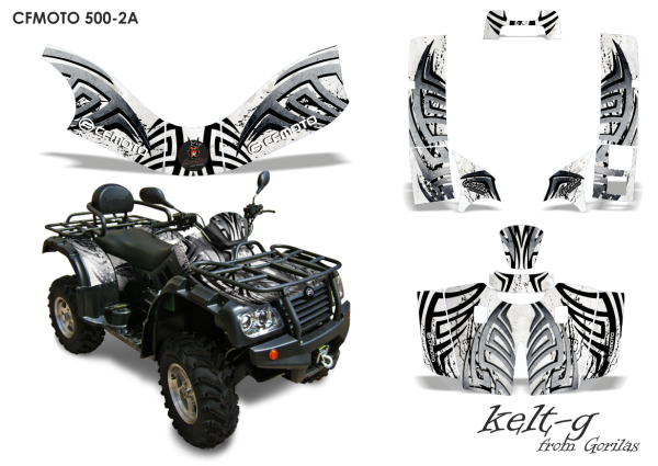 Наклейки atv CF Moto x8