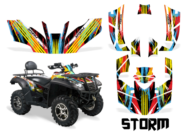 Наклейки на CF Moto x6