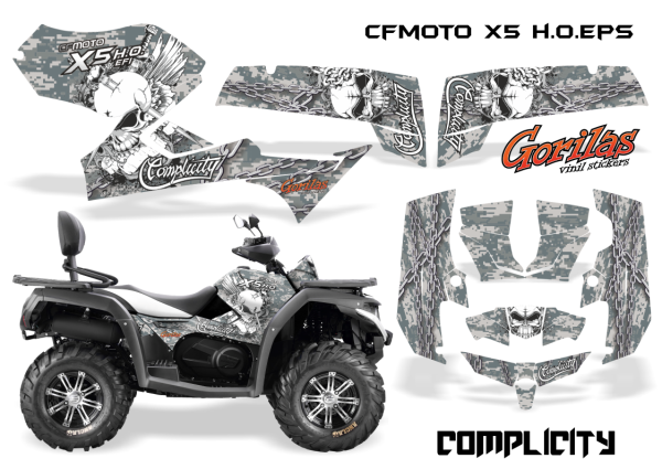 Наклейки на квадроцикл CF Moto 500 2a