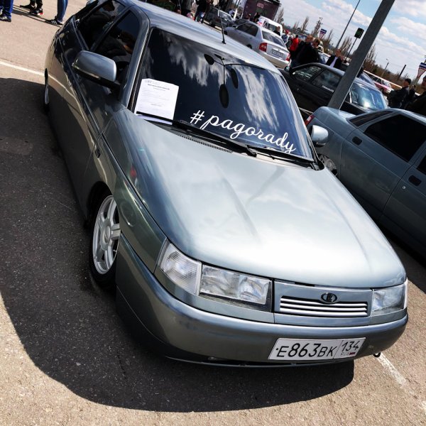 Наклейки на лобовое ВАЗ 2110