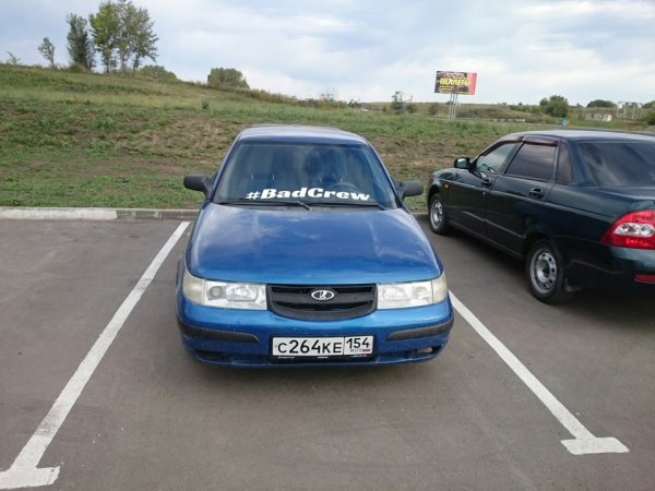 Наклейка на лобовое ВАЗ 2112