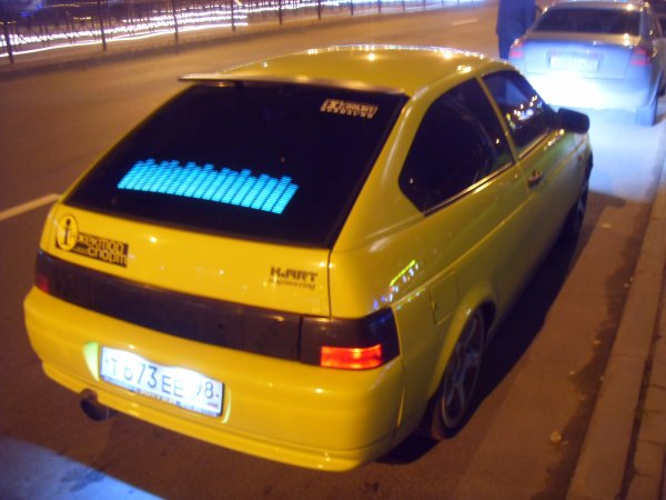 Глазки на лобовое ВАЗ 2114