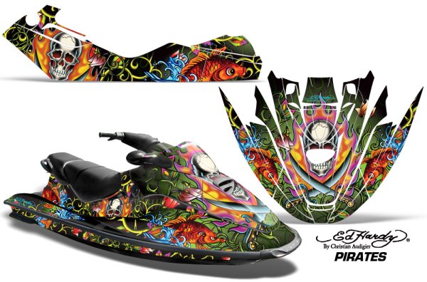 Наклейки на гидроцикл GTX