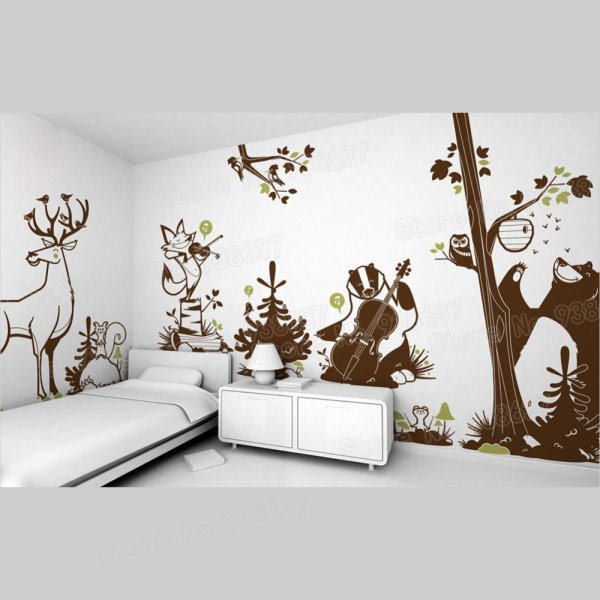 Трафареты для стен