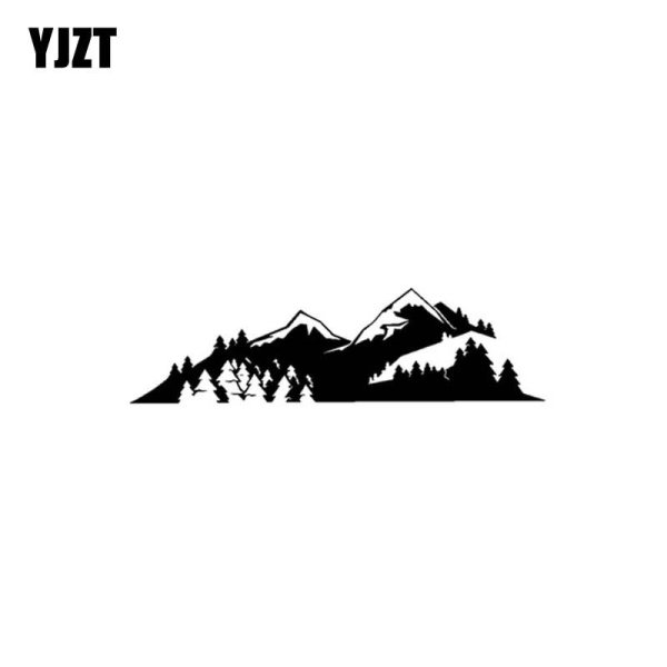 В горах (с наклейками)