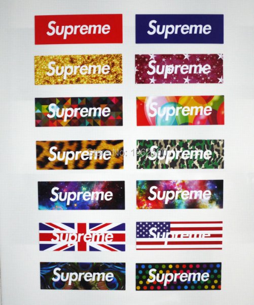 Стикеры Supreme