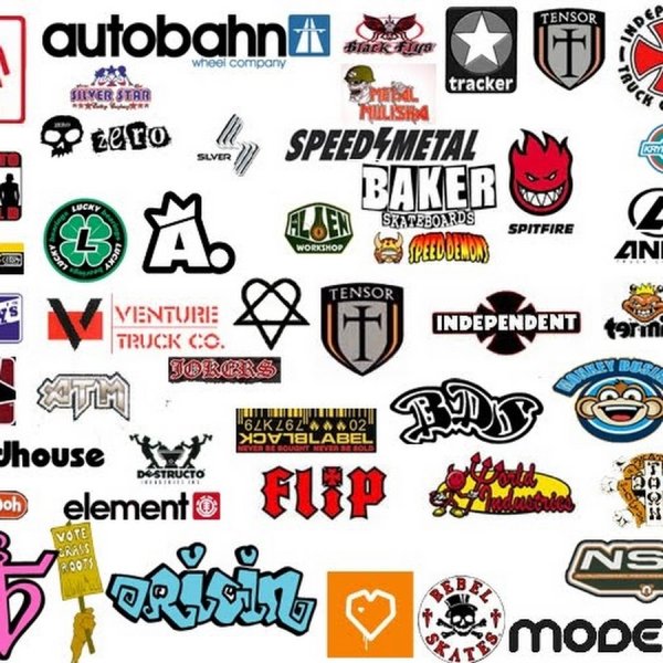 Фирмы скейтбордов логотипы