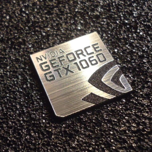 NVIDIA GEFORCE 1650 наклейка