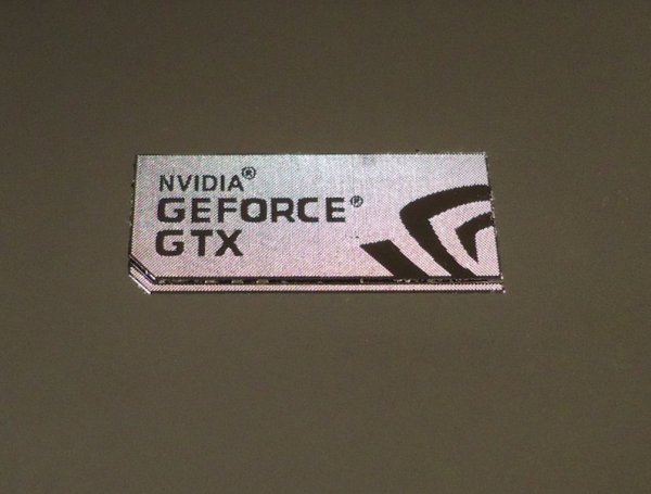 Наклейка NVIDIA GTX 3070