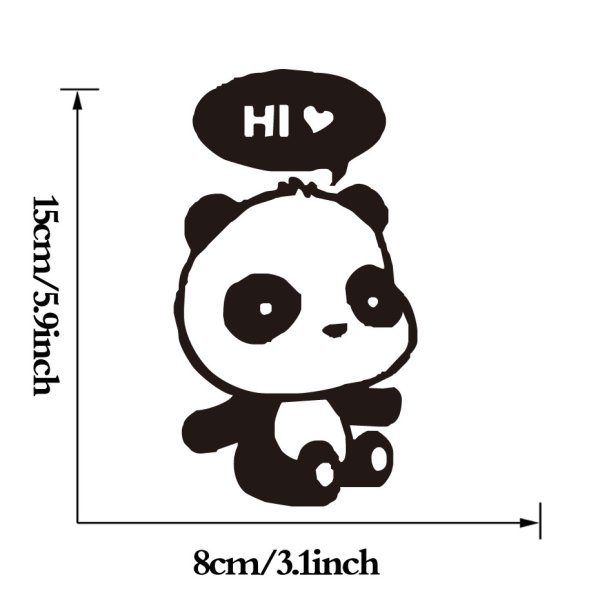 Стикеры черно белые милые