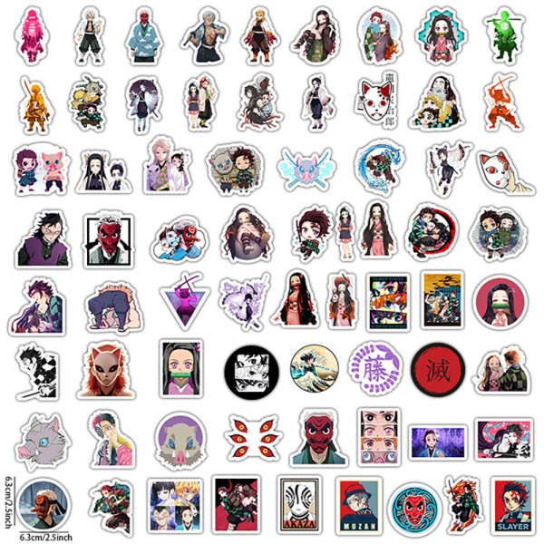 Стикеры Demon Slayer