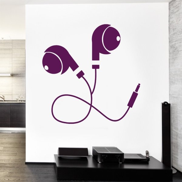 Наклейки для наушников