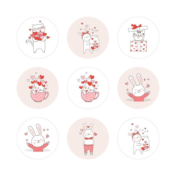 Красивые валентинки