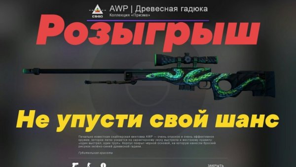 AWP древесная гадюка