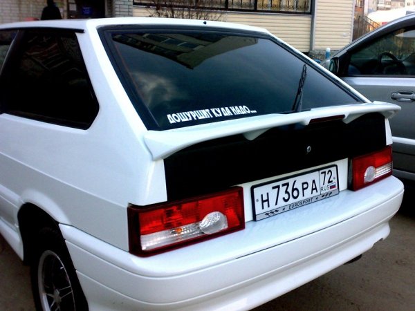 Наклейки на лобовое ВАЗ 2114