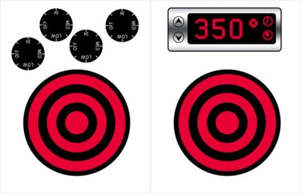 Наклейки для игрушечной кухни