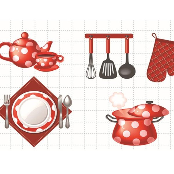 Стикеры кухонные принадлежности