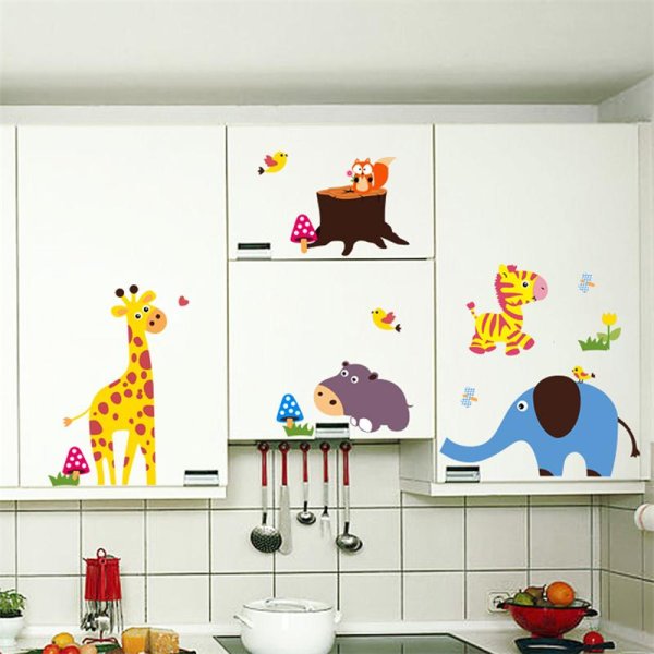 Стикеры на детскую кухню