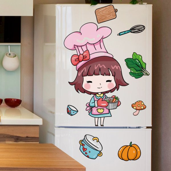 Детские наклейки на холодильник