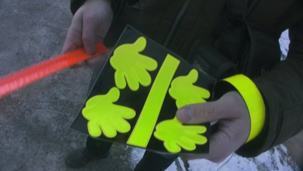 Оригинальные светоотражающие элементы