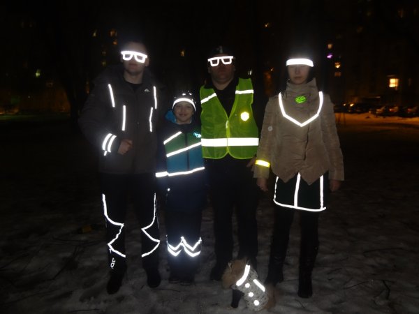 Световозвращающие элементы для пешеходов