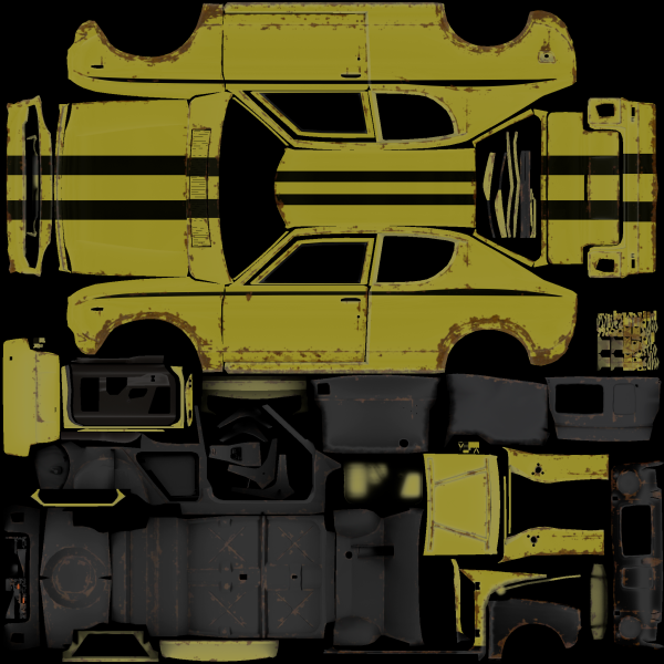 Текстуры на сатсуму