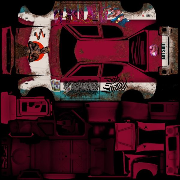 Скины май саммер кар Ржавый