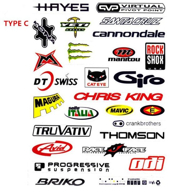 Крутые наклейки на велосипед