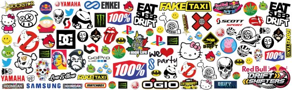 Наклейки на самокат